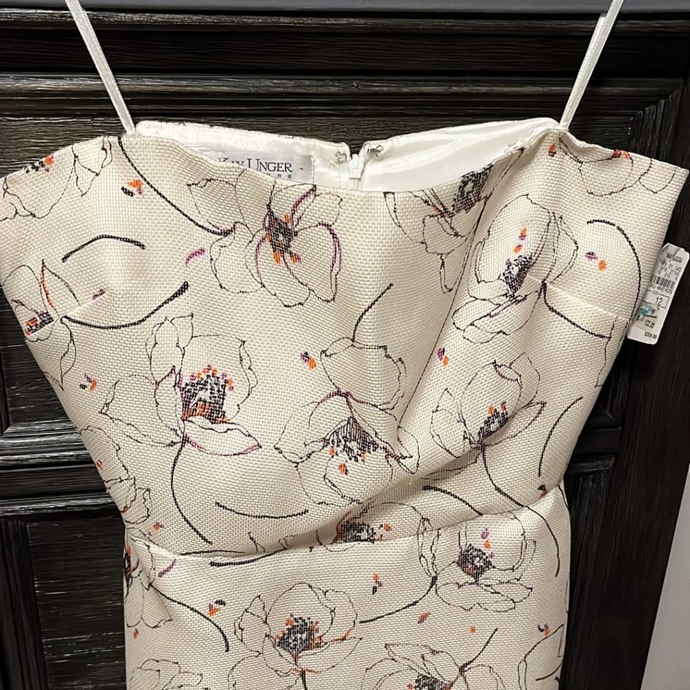Kay Unger Strapless Dress